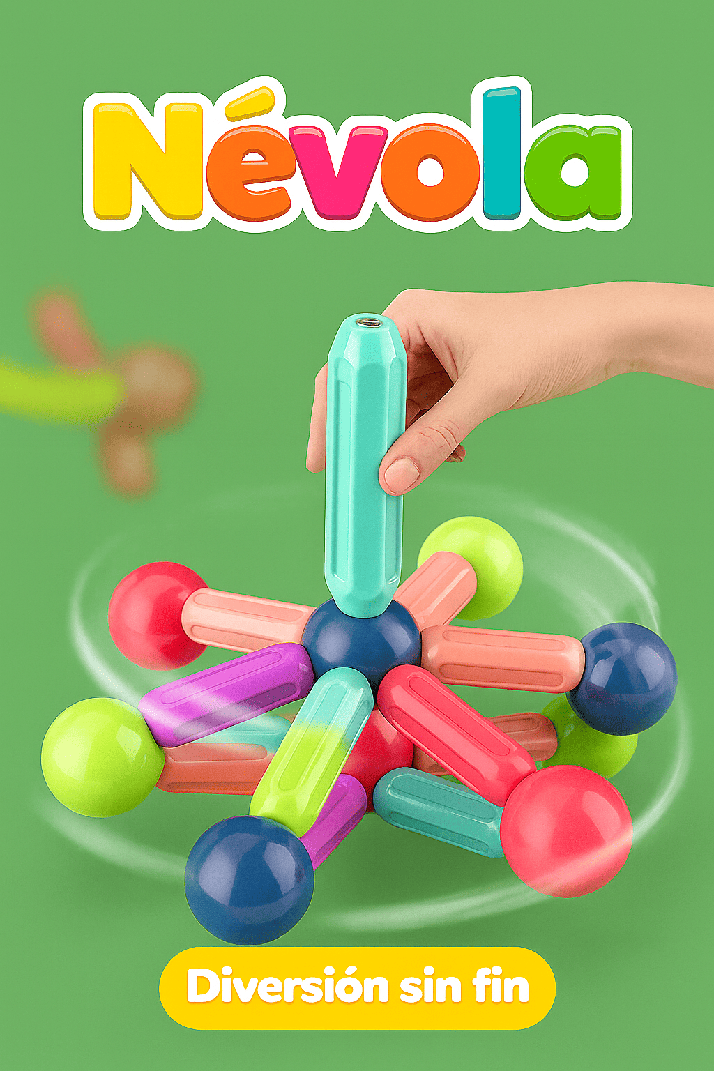 Névola™  - Bloques Magneticos 25 pzs